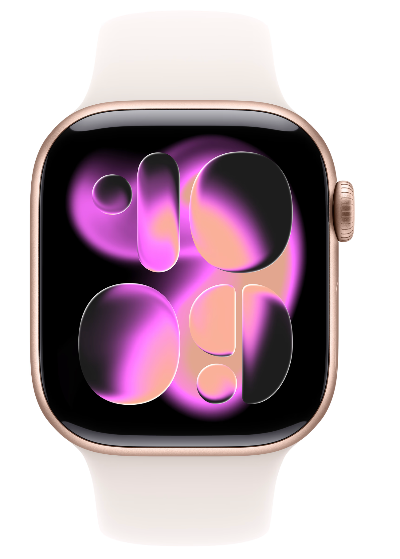 Apple Watch Series 11 42mm Roségoud Sportband M/L