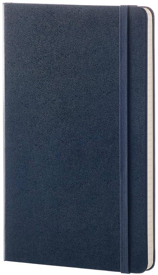 Moleskine notitieboek, ft 13 x 21 cm, effen, harde cover, 240 blad, saffier