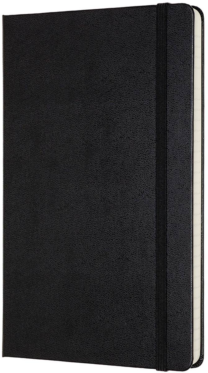 Moleskine notitieboek professional,  ft 13 x 21 cm, gelijnd, harde cover, 240 blad, zwart