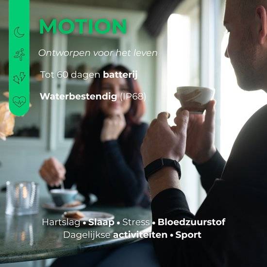 NOLATR Smart Bracelet Motion Sport Black