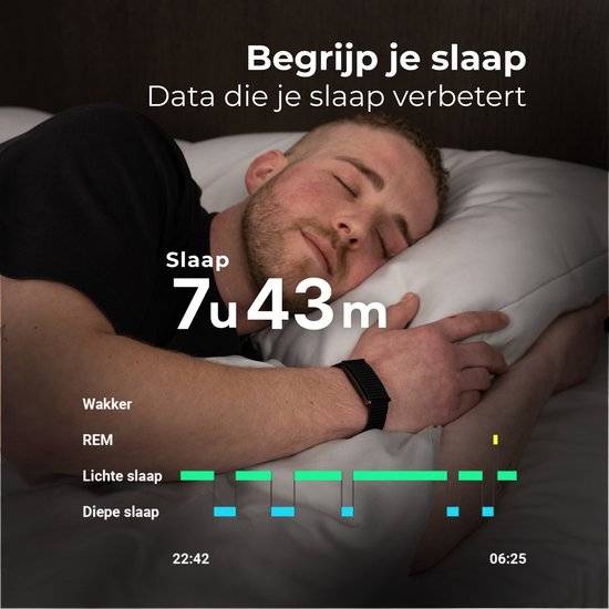 NOLATR Smart Bracelet Motion Sport Black