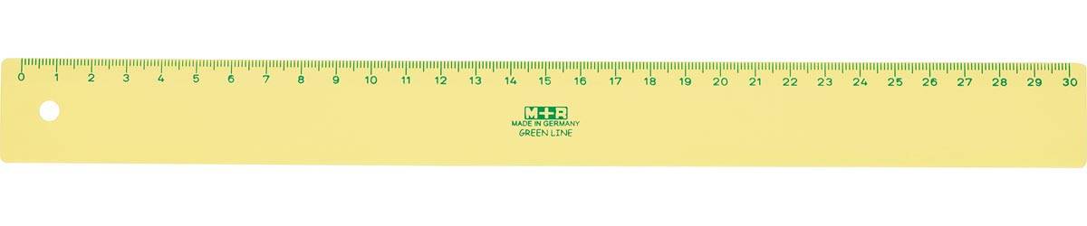 M+R Green Line meetlat, 30 cm