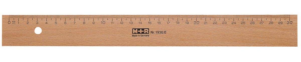 M+R lat uit hout 30 cm