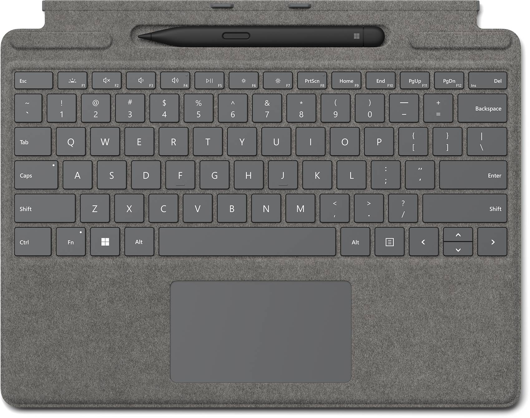 Microsoft Surface Pro Signature Keyboard w/ Slim Pen 2 Microsoft Cover port Platina