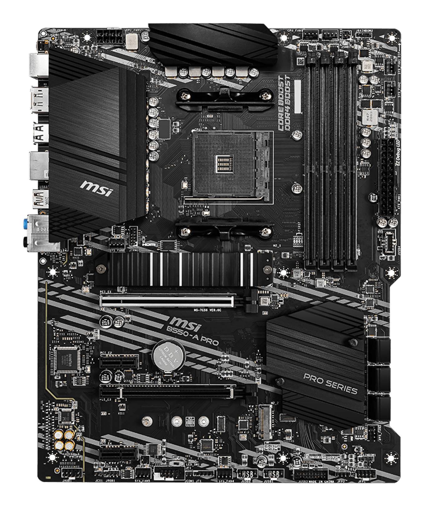 MSI B550-A PRO moederbord AMD B550 Socket AM4 ATX