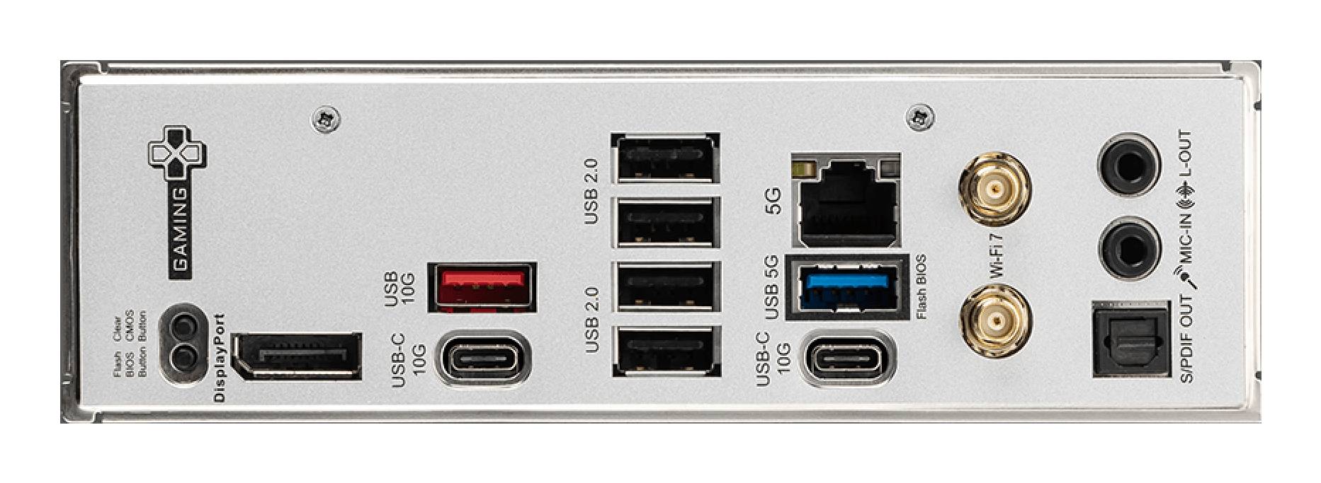 MSI B850 GAMING PLUS WIFI moederbord AMD B850 Socket AM5 ATX