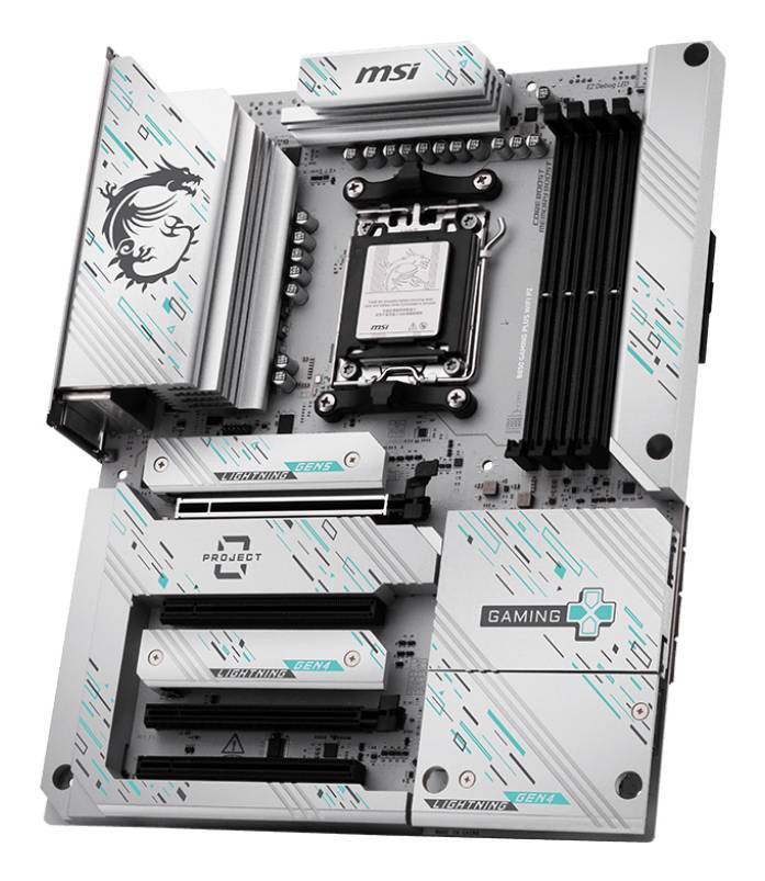 MSI B850 GAMING PLUS WIFI PZ moederbord AMD B850 Socket AM5 ATX