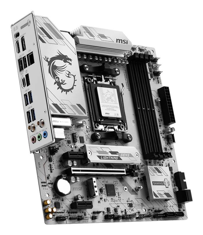 MSI B850M GAMING PLUS WIFI6E AMD B850 Socket AM5 micro ATX