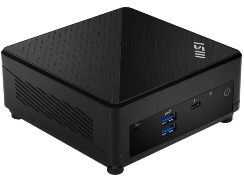 MSI Cubi 5 12M-003EU Intel® Core™ i5 i5-1235U 8 GB DDR4-SDRAM 512 GB SSD Windows 11 Home Mini PC Zwart