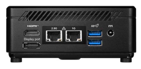 MSI Cubi 5 12M-003EU Intel® Core™ i5 i5-1235U 8 GB DDR4-SDRAM 512 GB SSD Windows 11 Home Mini PC Zwart