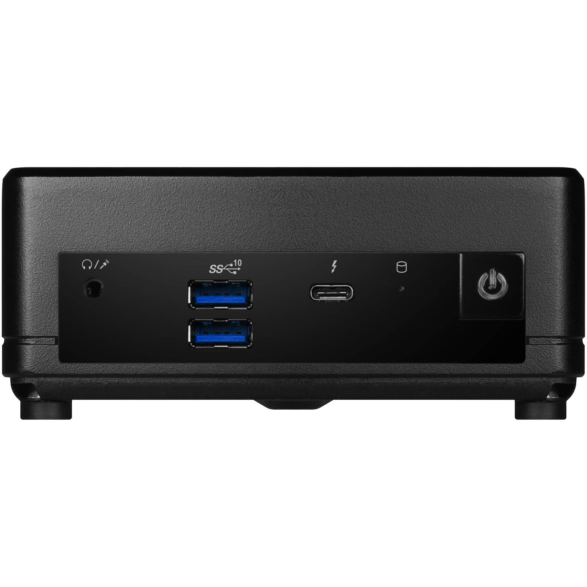 MSI Cubi 5 12M-005EU Intel® Core™ i3 i3-1215U 8 GB DDR4-SDRAM 256 GB SSD Windows 11 Home Mini PC Zwart