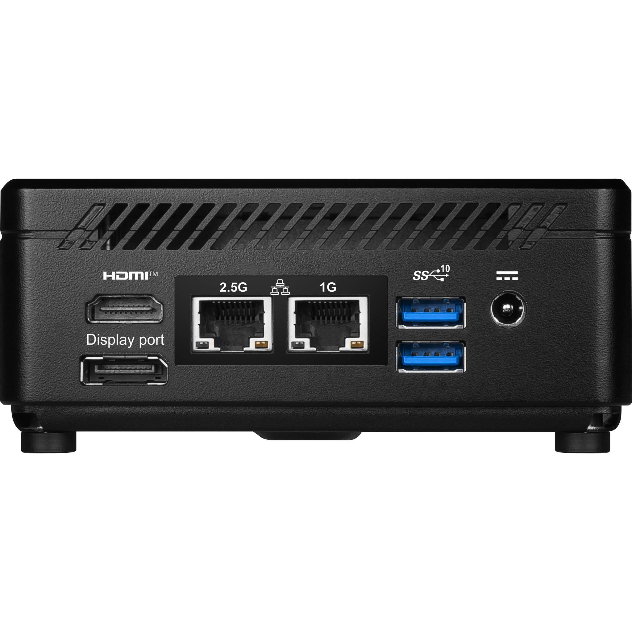 MSI Cubi 5 12M-005EU Intel® Core™ i3 i3-1215U 8 GB DDR4-SDRAM 256 GB SSD Windows 11 Home Mini PC Zwart