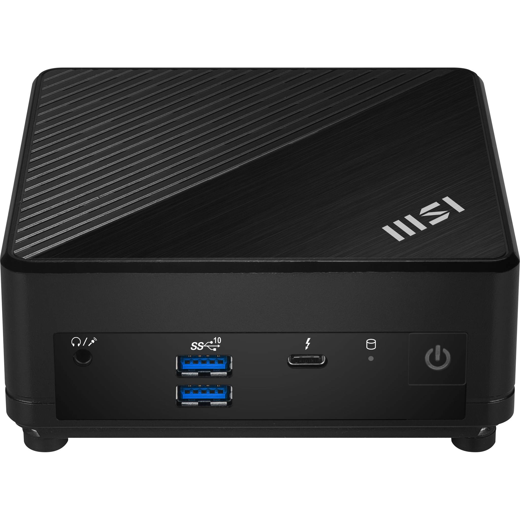 MSI Cubi 5 12M-005EU Intel® Core™ i3 i3-1215U 8 GB DDR4-SDRAM 256 GB SSD Windows 11 Home Mini PC Zwart