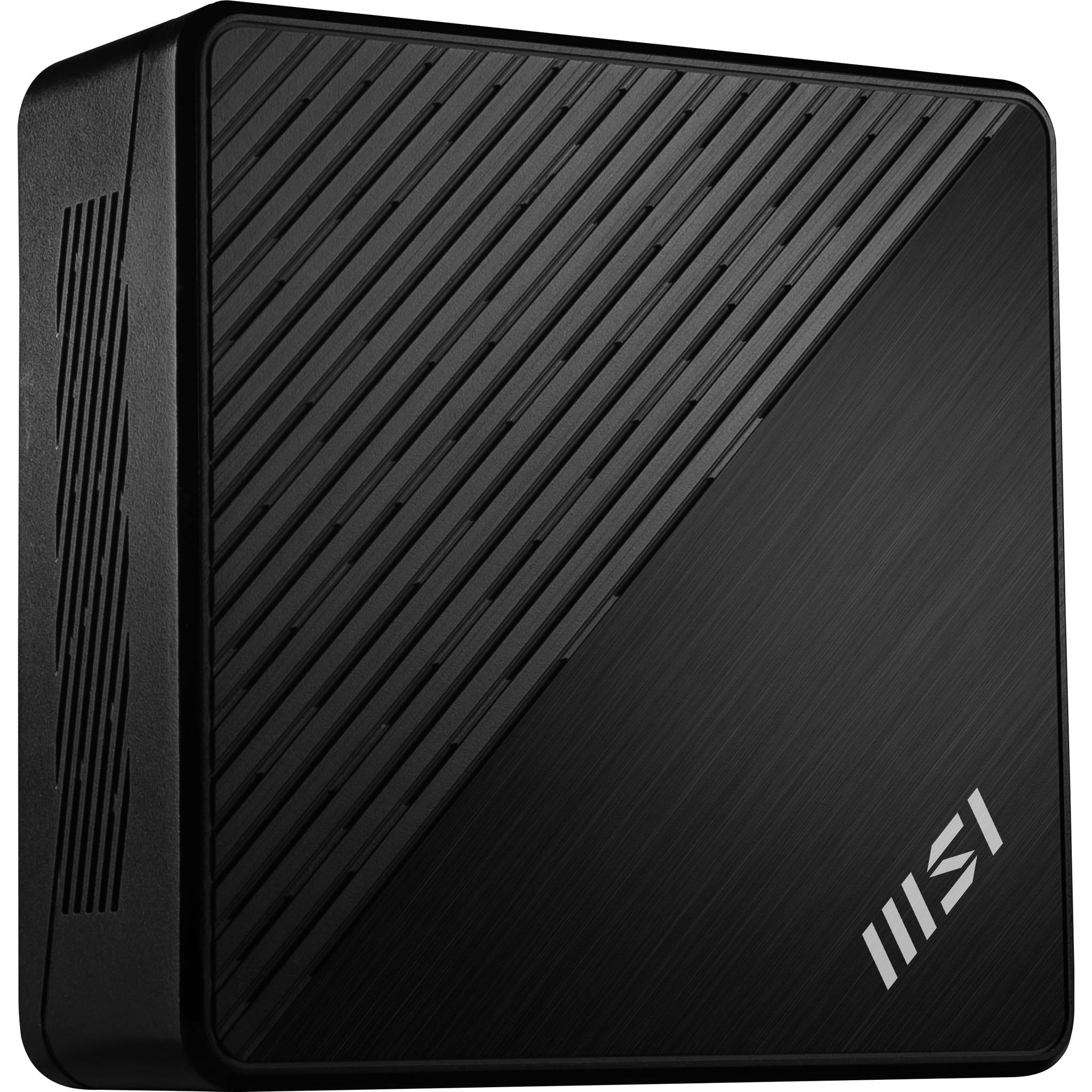 MSI Cubi 5 12M-005EU Intel® Core™ i3 i3-1215U 8 GB DDR4-SDRAM 256 GB SSD Windows 11 Home Mini PC Zwart