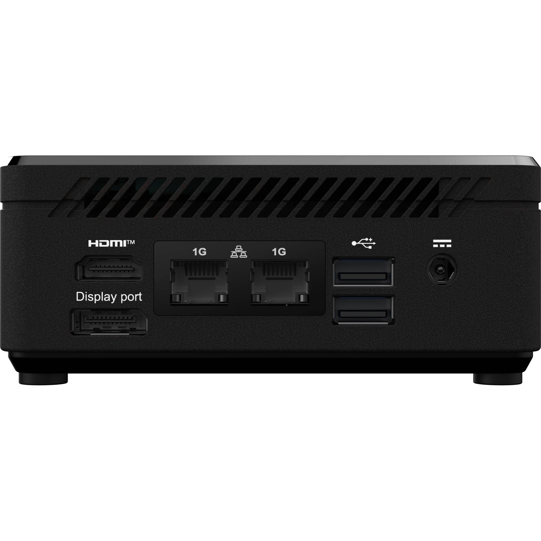 MSI Cubi N ADL S-078EU Intel® N N100 4 GB DDR4-SDRAM 128 GB SSD Windows 11 Pro Mini PC Zwart