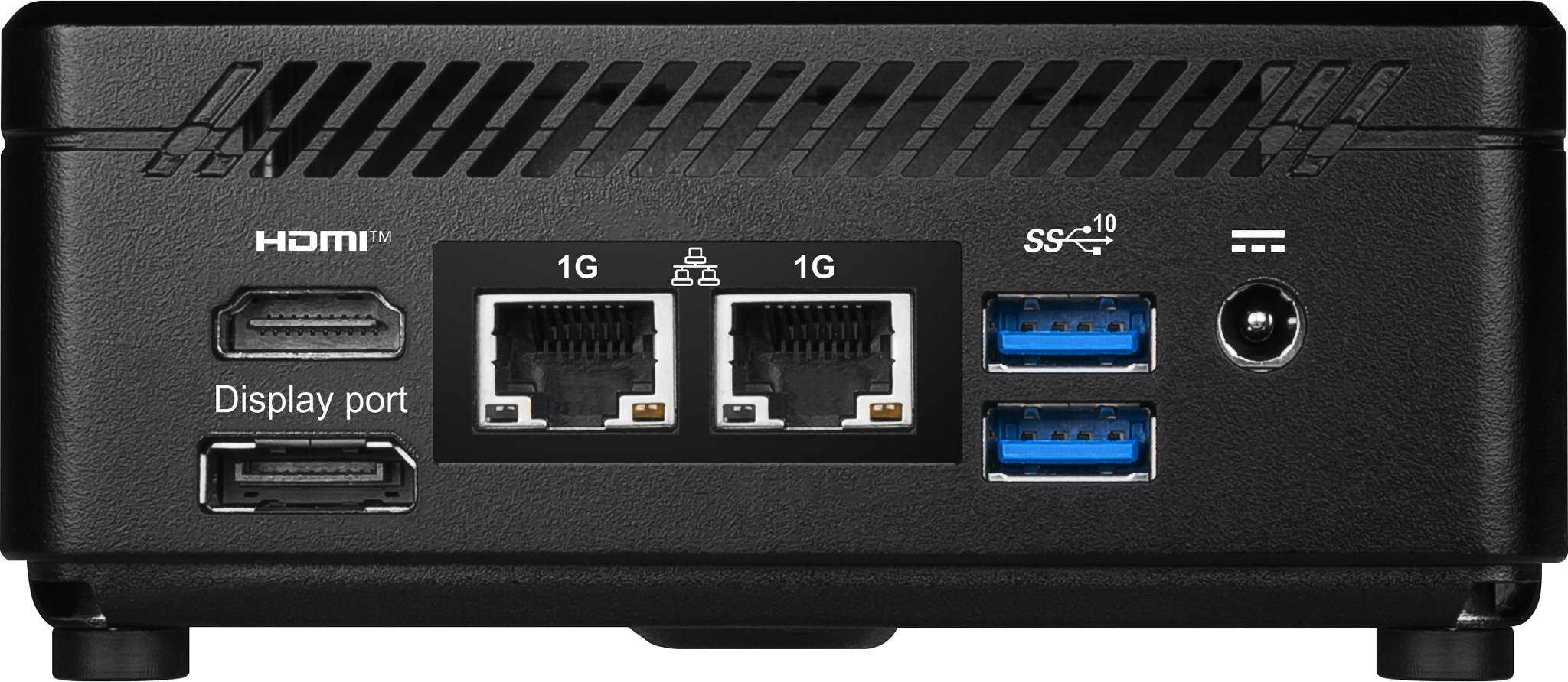MSI CUBI N ADL S-226BEU PC/workstation barebone 0,69L maat pc Zwart N200