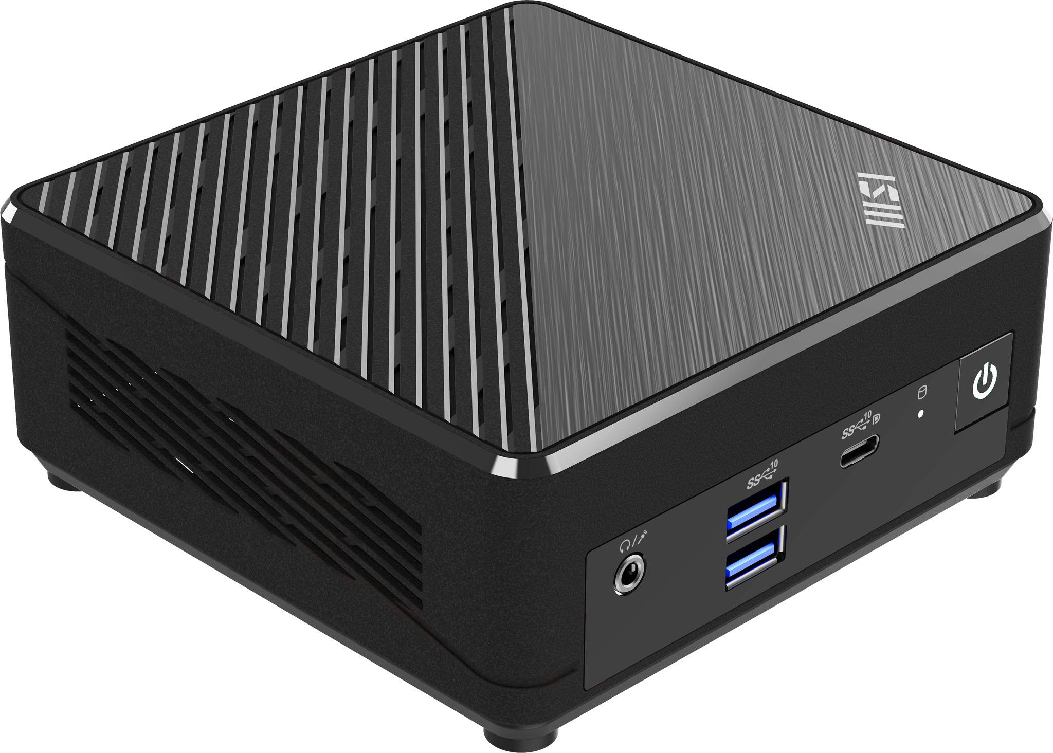 MSI CUBI N ADL S-226BEU PC/workstation barebone 0,69L maat pc Zwart N200