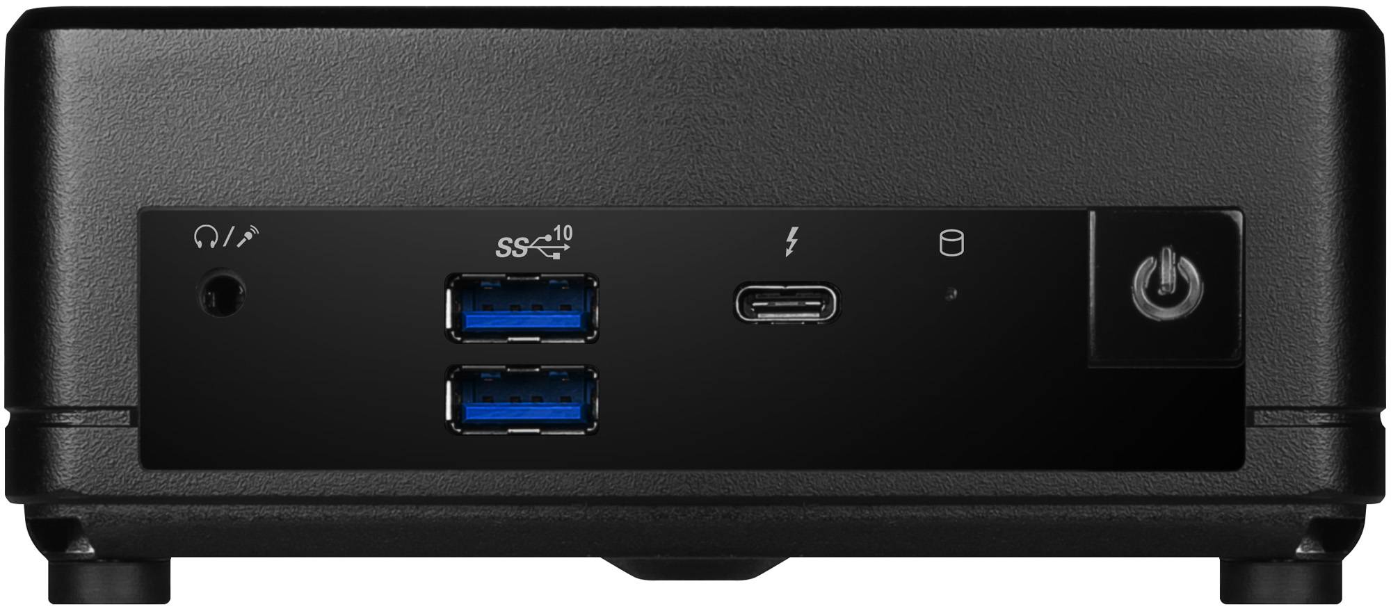 MSI Cubi NUC 1M-013BEU 0.84L sized PC Zwart 120U Intel SoC