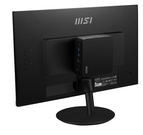 MSI Cubi NUC 1MG-002EU Intel Core 5 120U 8 GB DDR5-SDRAM 512 GB SSD Windows 11 Pro Mini PC Zwart