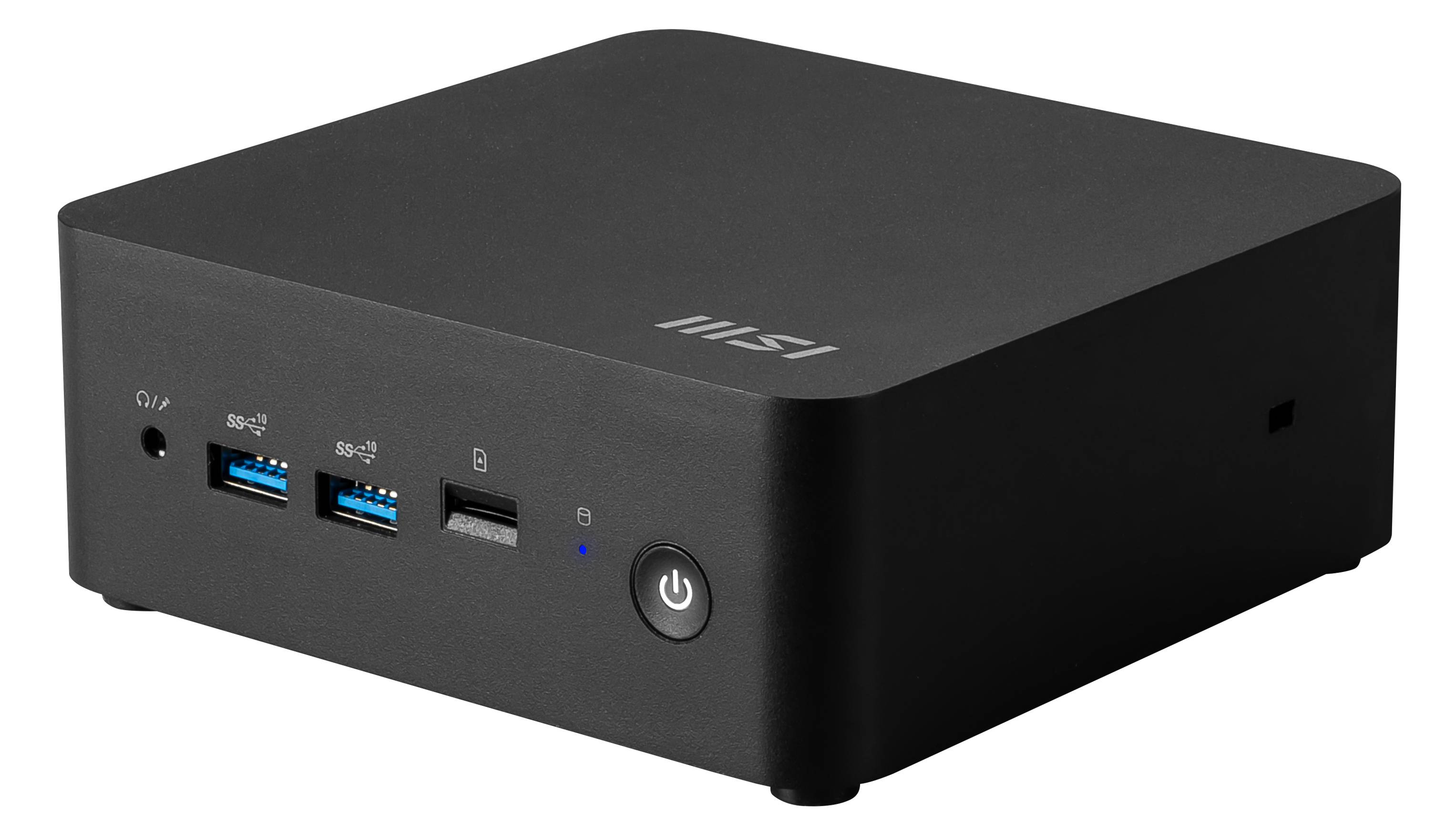 MSI Cubi NUC 1MG-283EU PC's/werkstation Intel Core 7 150U 16 GB DDR5-SDRAM 1 TB SSD Windows 11 Pro Mini PC Zwart