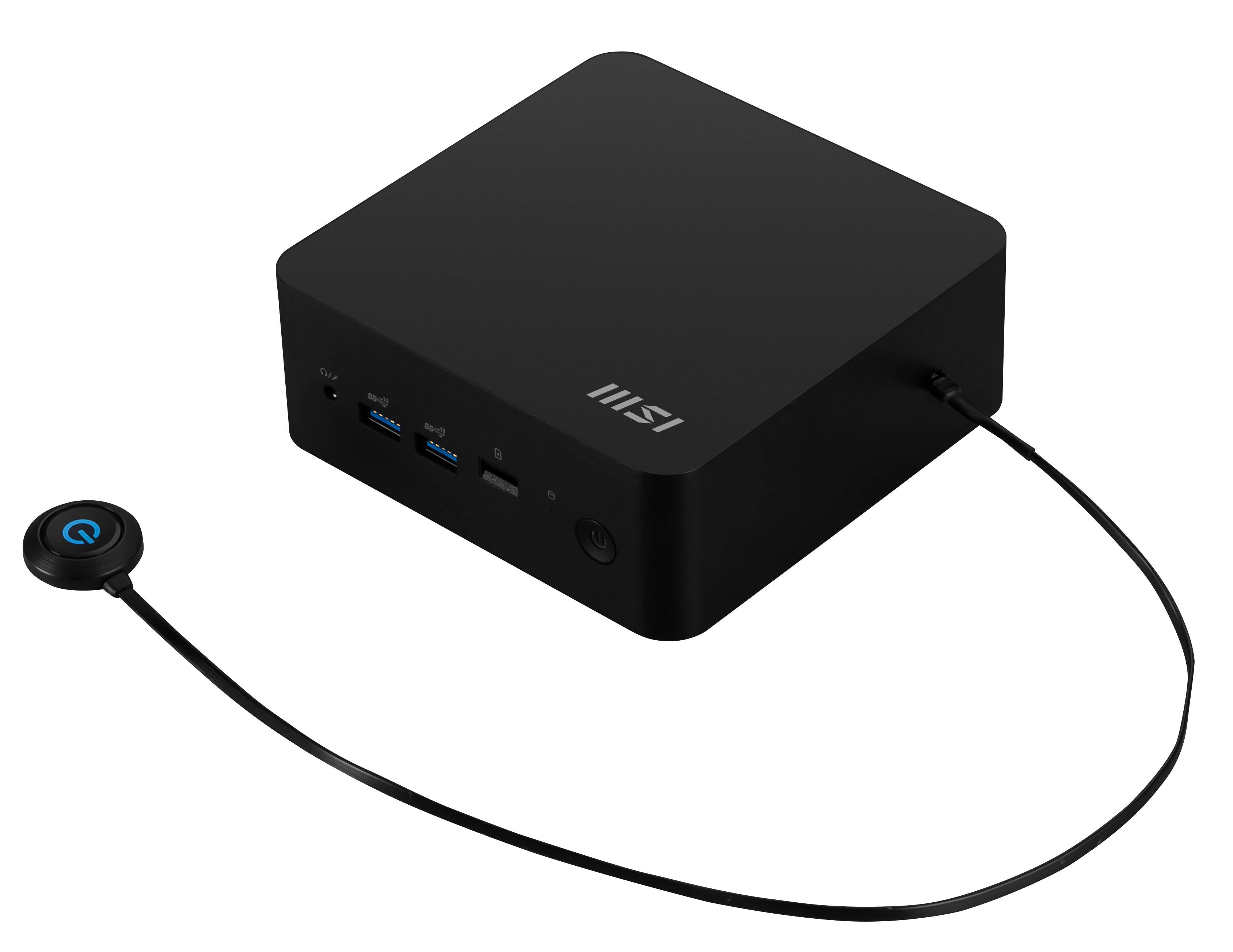 MSI Cubi NUC 1MG-283EU PC's/werkstation Intel Core 7 150U 16 GB DDR5-SDRAM 1 TB SSD Windows 11 Pro Mini PC Zwart