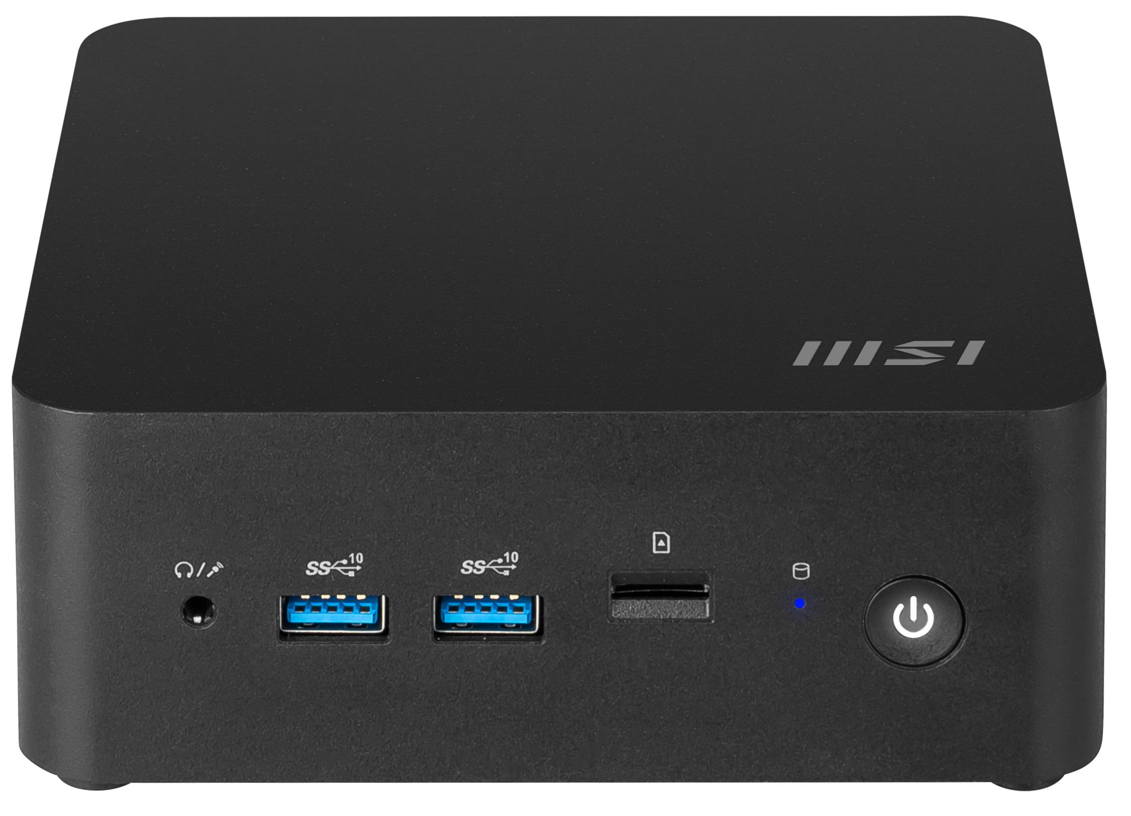 MSI Cubi NUC 1MG-283EU PC's/werkstation Intel Core 7 150U 16 GB DDR5-SDRAM 1 TB SSD Windows 11 Pro Mini PC Zwart