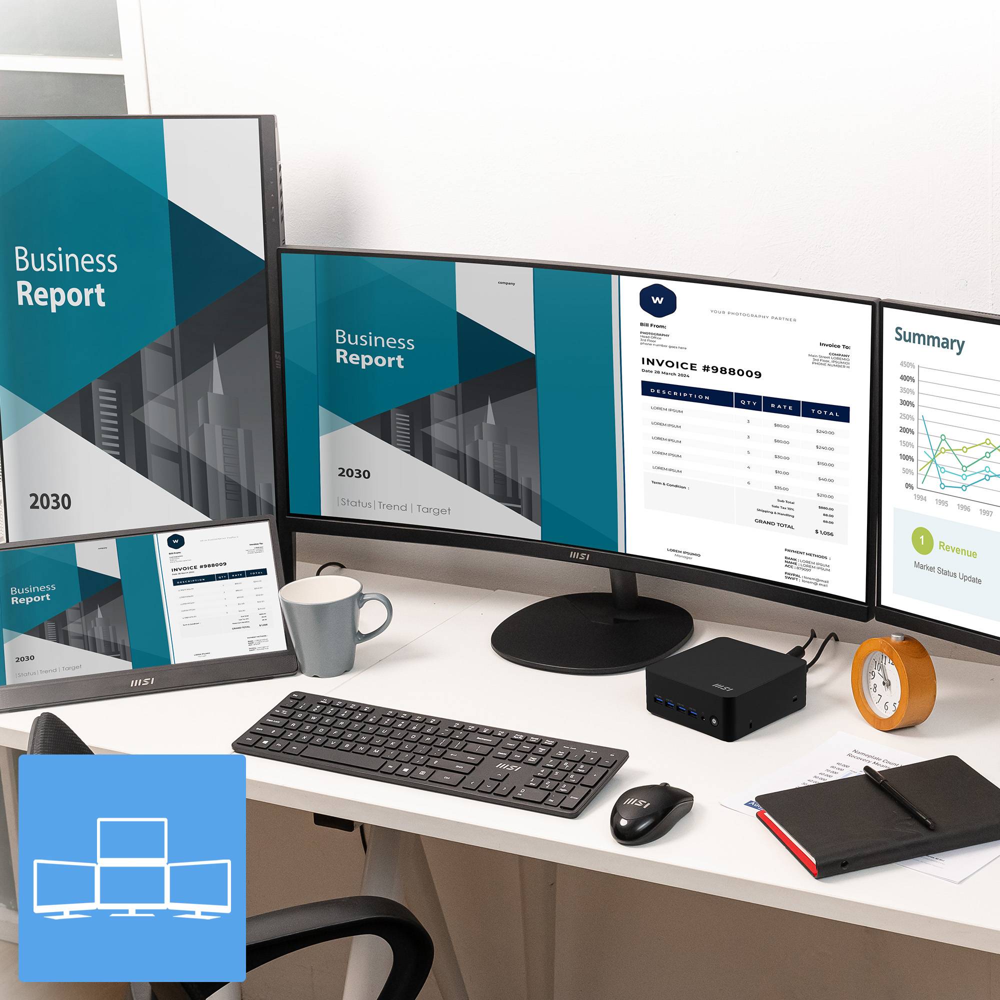 MSI Cubi Z AI 8M AMD Ryzen 5 8645HS Barebone 0.9L sized PC Zwart AMD SoC 4,3 GHz Ingebouwde luidsprekers