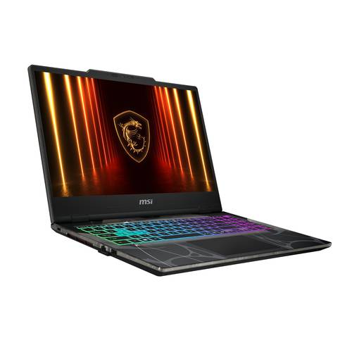 MSI Cyborg 15 B2RWFKG-087NL Intel Core 7 240H Laptop 39,6 cm (15.6") Full HD 16 GB DDR5-SDRAM 512 GB SSD NVIDIA GeForce RTX 5060 Wi-Fi 6E (802.11ax) Windows 11 Home Zwart