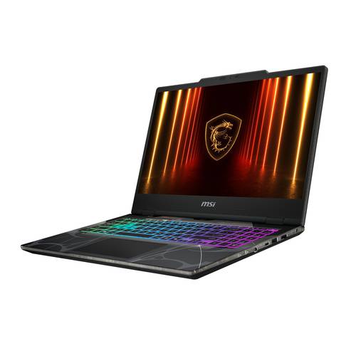 MSI Cyborg 15 B2RWFKG-087NL Intel Core 7 240H Laptop 39,6 cm (15.6") Full HD 16 GB DDR5-SDRAM 512 GB SSD NVIDIA GeForce RTX 5060 Wi-Fi 6E (802.11ax) Windows 11 Home Zwart