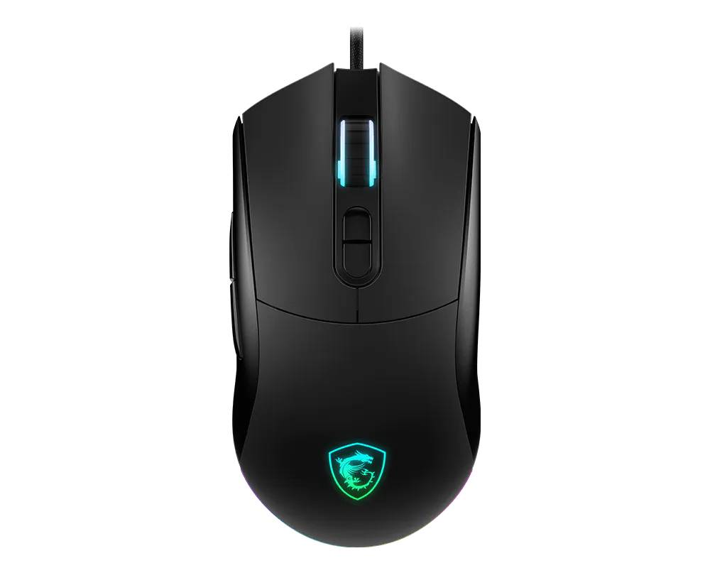 MSI FORGE GM320 muis Gamen Ambidextrous USB Type-A Optisch 12800 DPI