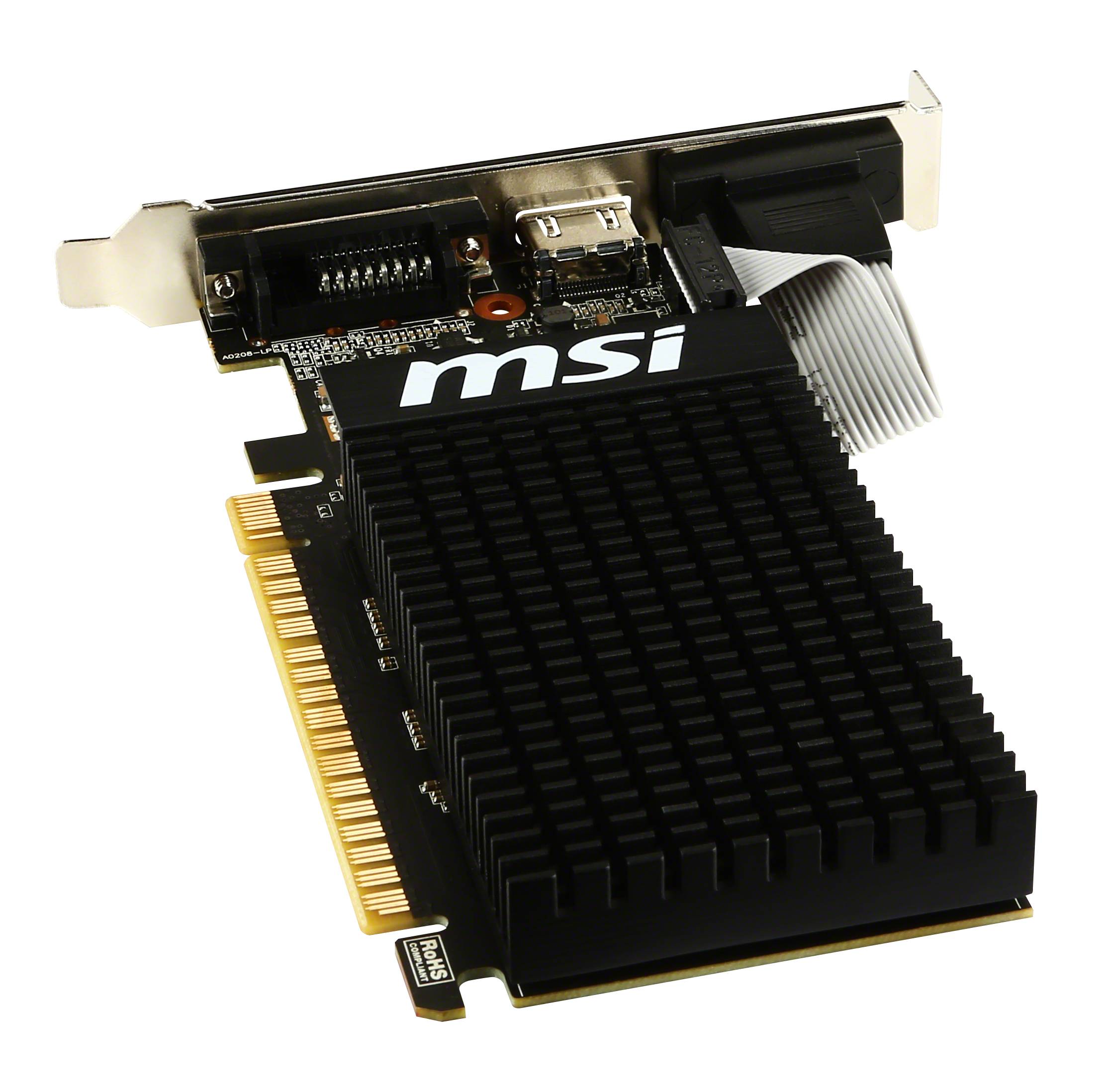 MSI V809-2000R videokaart NVIDIA GeForce GT 710 2 GB GDDR3