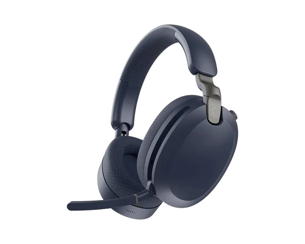 MSI MAESTRO 500 Wireless Headset Draadloos Hoofdband Gamen Bluetooth Blauw