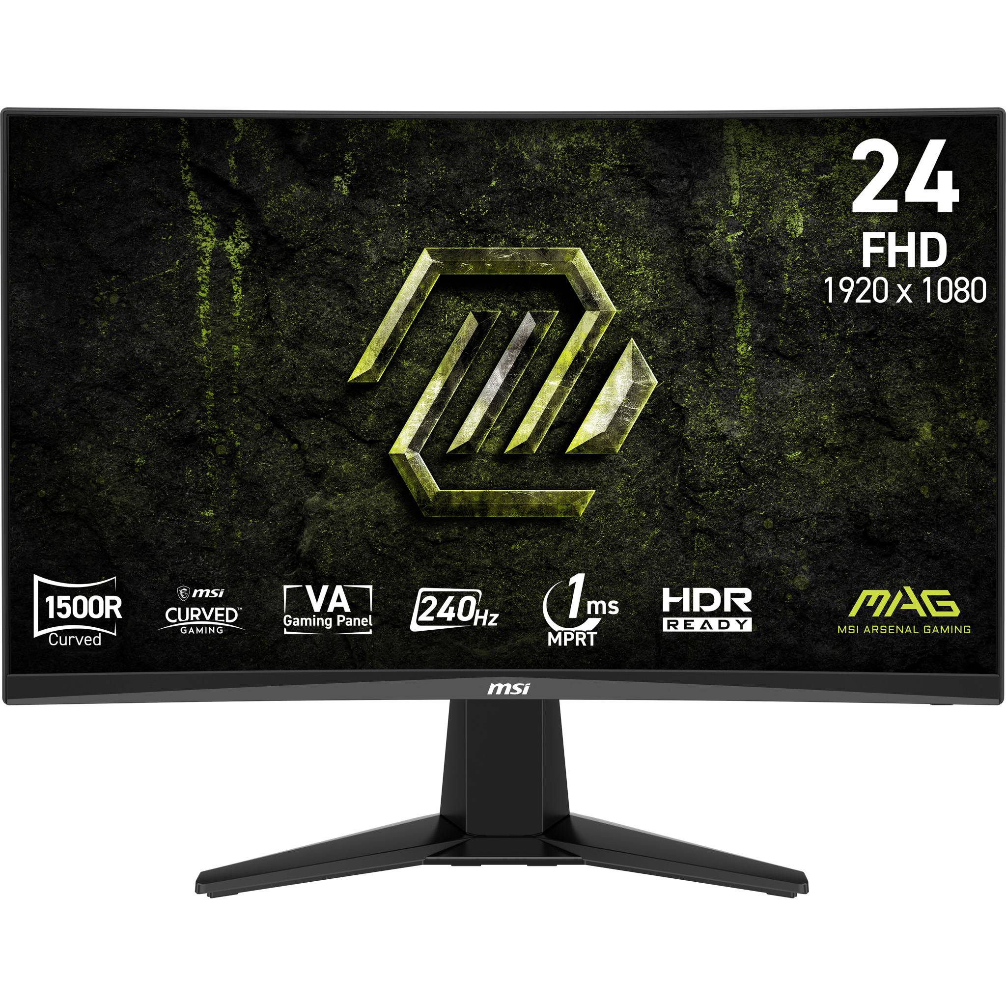 MSI MAG 245C X24 computer monitor 59,9 cm (23.6") 1920 x 1080 Pixels Full HD LCD Zwart