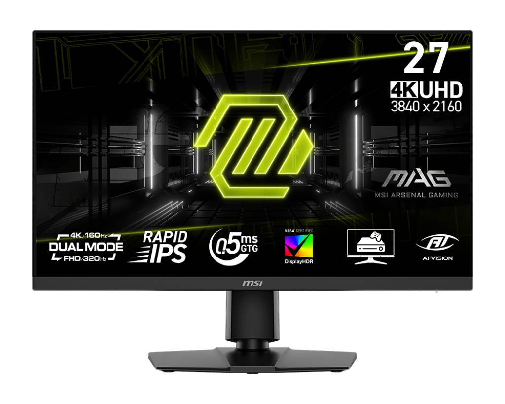 MSI MAG 272URDF E16 computer monitor 68,6 cm (27") 3840 x 2160 Pixels 4K Ultra HD Zwart
