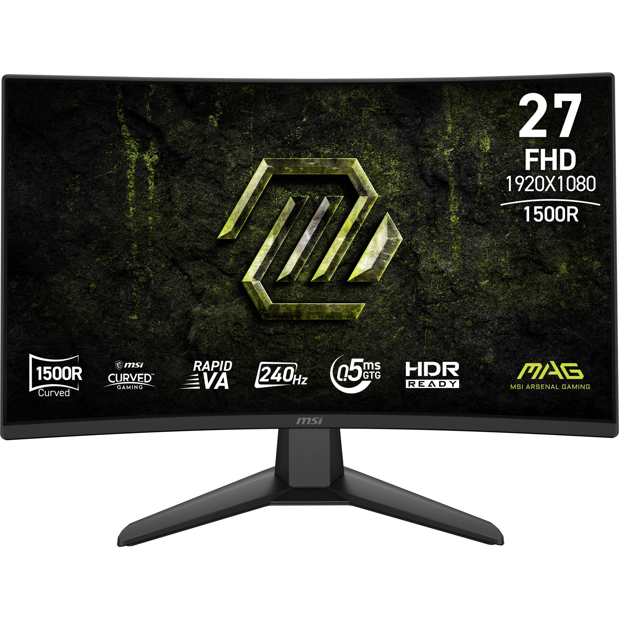 MSI MAG 274CF X24 computer monitor 68,6 cm (27") 1920 x 1080 Pixels Full HD Zwart
