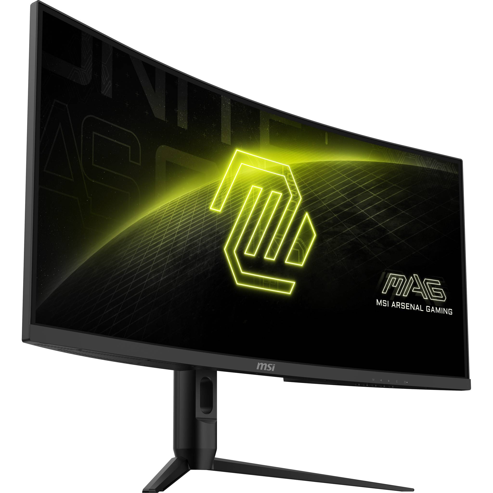 MSI MAG 342CQR E2 computer monitor 86,4 cm (34") 3440 x 1440 Pixels UltraWide Quad HD LCD Zwart