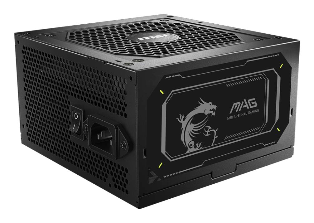 MSI MAG A850GL PCIE5 II power supply unit 850 W 20+4 pin ATX ATX Zwart