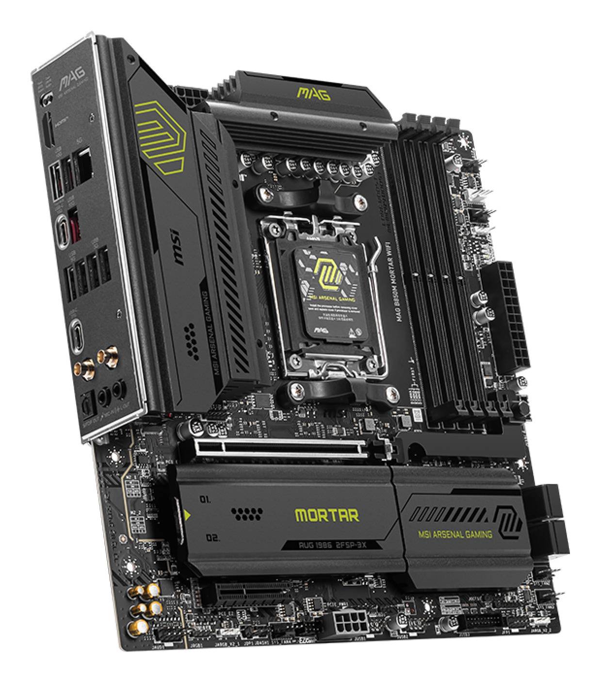 MSI MAG B850M MORTAR WIFI moederbord AMD B850 Socket AM5 micro ATX
