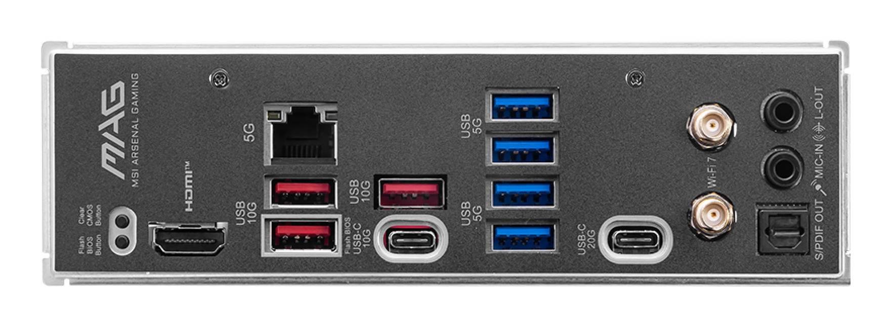 MSI MAG B850M MORTAR WIFI moederbord AMD B850 Socket AM5 micro ATX