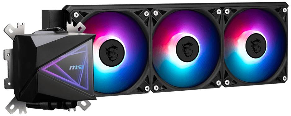 MSI MAG Coreliquid I360 Computer behuizing Alles-in-één vloeistofkoeler 12 cm Zwart 1 stuk(s)