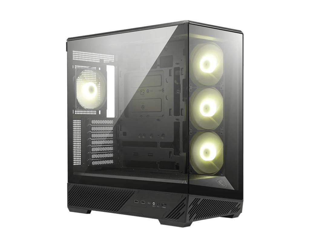 MSI MAG PANO 130R PZ computerbehuizing Midi Tower Zwart