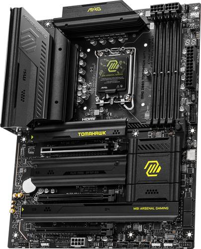 MSI MAG Z890 TOMAHAWK WIFI moederbord Intel Z890 LGA 1851 (Socket V1) ATX