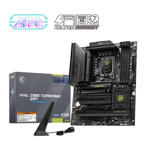 MSI MAG Z890 TOMAHAWK WIFI moederbord Intel Z890 LGA 1851 (Socket V1) ATX