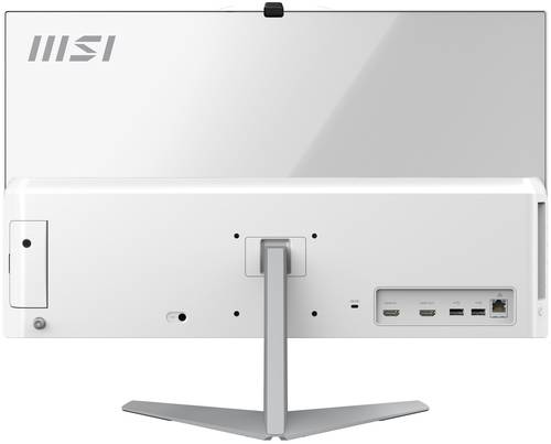MSI Modern AM242 1M-1220EU All-in-One PC/workstation Intel Core 5 120U 60,5 cm (23.8") 1920 x 1080 Pixels Alles-in-één-pc 8 GB DDR5-SDRAM 512 GB SSD Windows 11 Pro Wi-Fi 6E (802.11ax) Wit