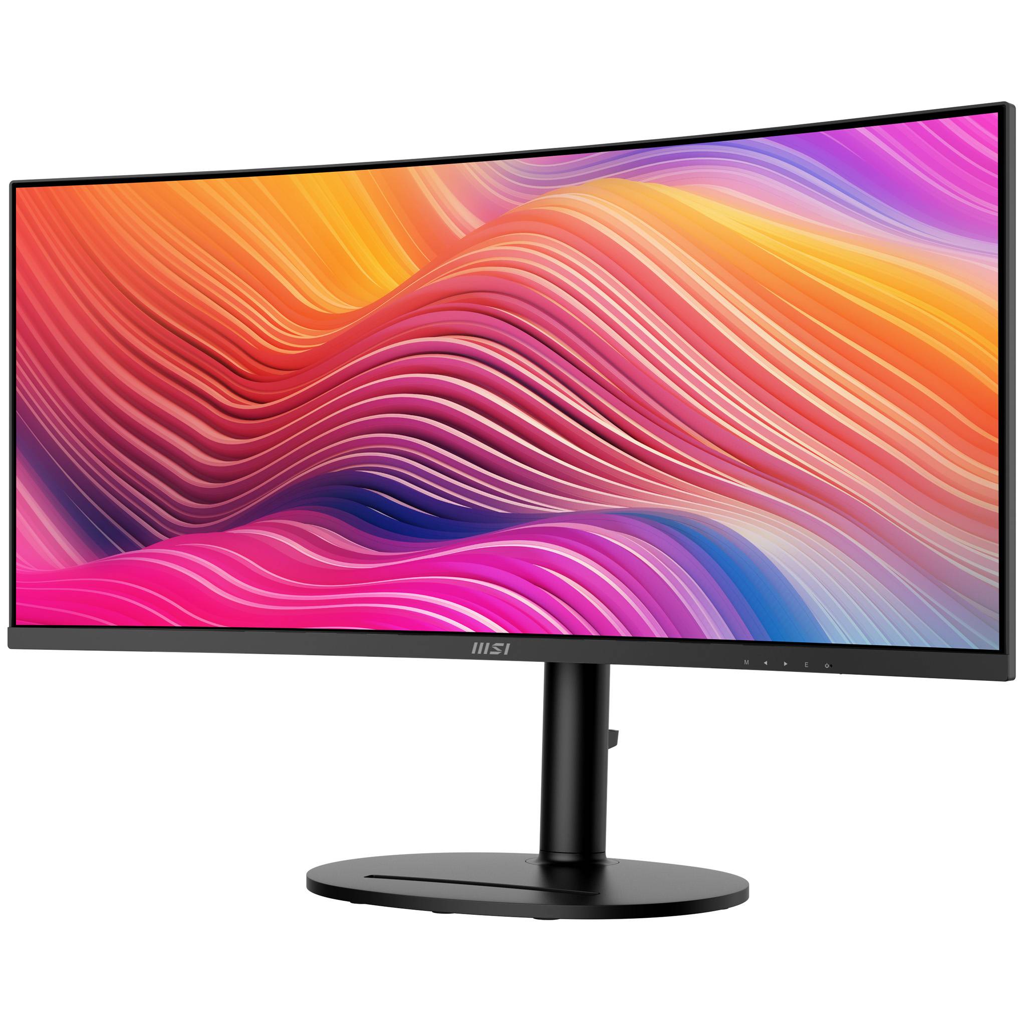 MSI Modern MD342CQP computer monitor 86,4 cm (34") 3440 x 1440 Pixels UltraWide Quad HD LCD Zwart