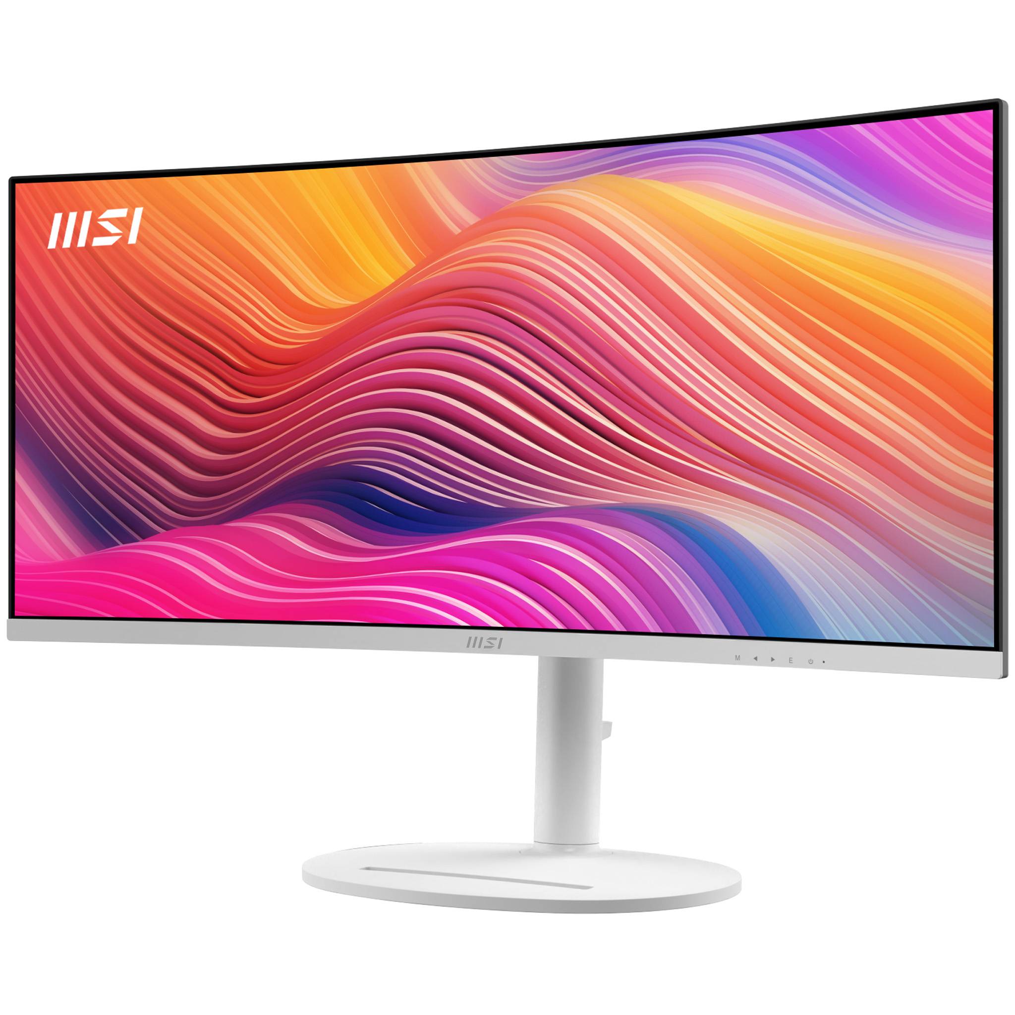 MSI Modern MD342CQPW computer monitor 86,4 cm (34") 3440 x 1440 Pixels UltraWide Quad HD Wit