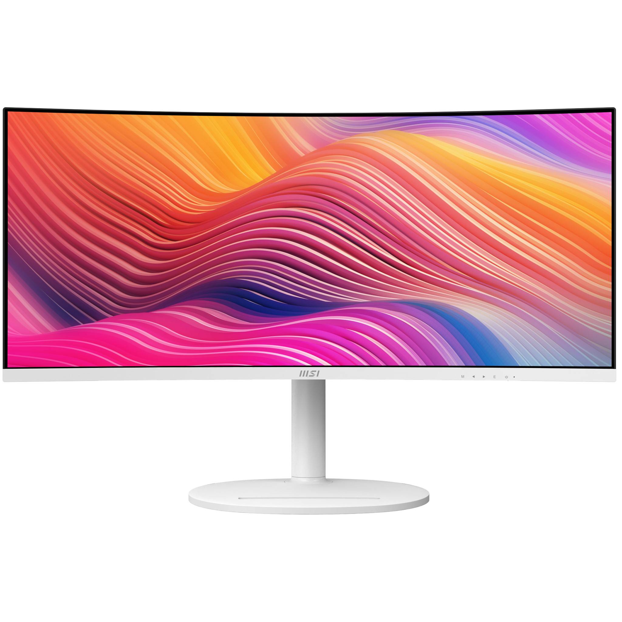 MSI Modern MD342CQPW computer monitor 86,4 cm (34") 3440 x 1440 Pixels UltraWide Quad HD Wit