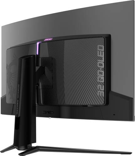 MSI MPG 321CURX QD-OLED computer monitor 80 cm (31.5") 3840 x 2160 Pixels 4K Ultra HD Zwart