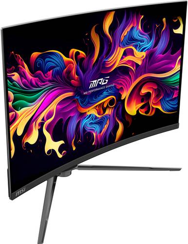 MSI MPG 321CURX QD-OLED computer monitor 80 cm (31.5") 3840 x 2160 Pixels 4K Ultra HD Zwart