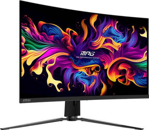 MSI MPG 321CURX QD-OLED computer monitor 80 cm (31.5") 3840 x 2160 Pixels 4K Ultra HD Zwart